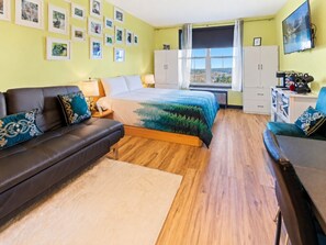 Desk, free WiFi, bed sheets - Super Cute Studio Next To Ski Slope WiFi Village (Slaty Fork)
