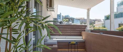 Idromassaggio all'aperto