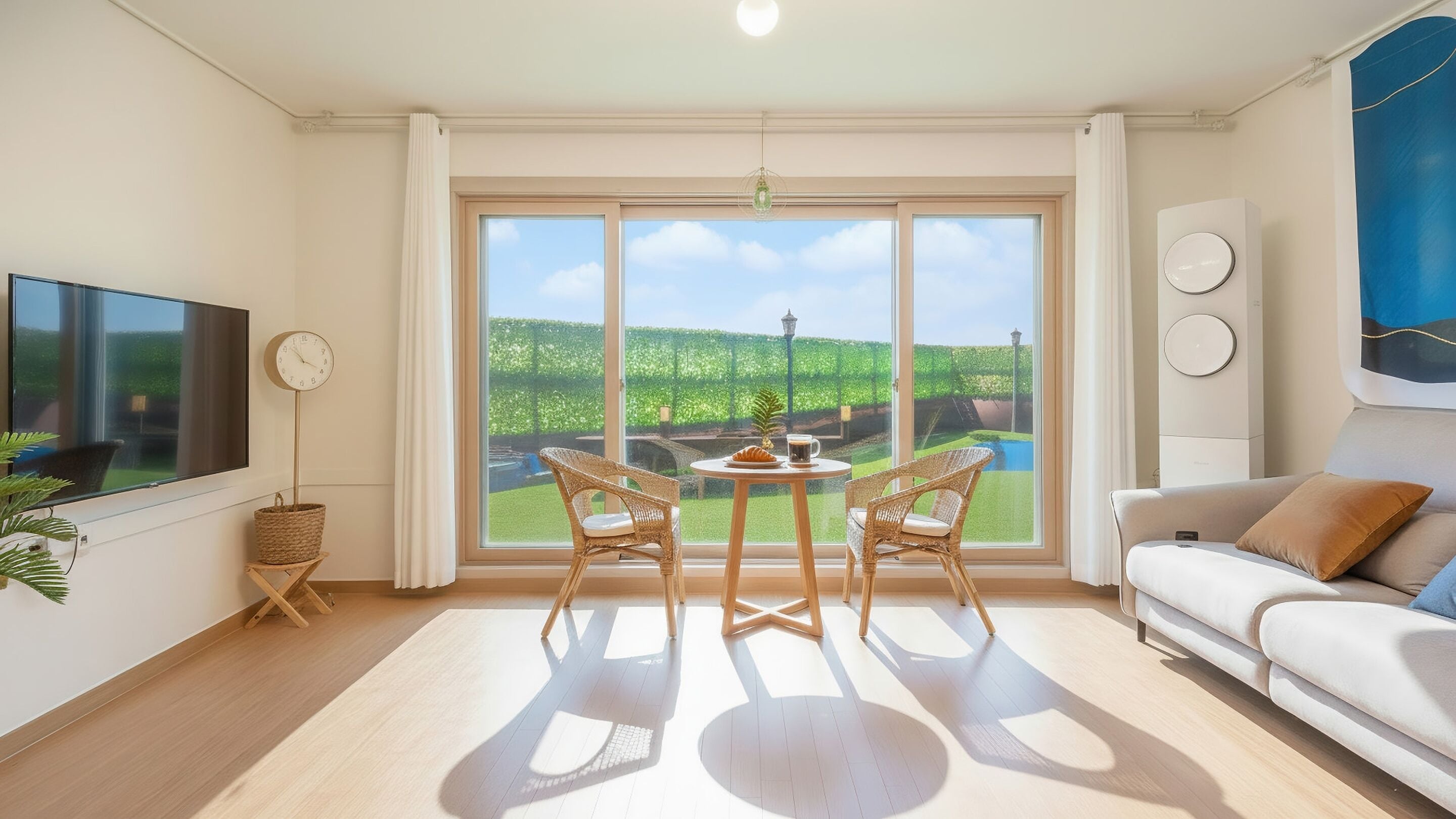 Habitación básica, 2 habitaciones (dokchae) | 2 habitaciones y wifi gratis 