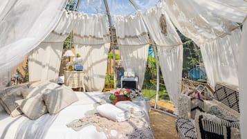 Chalet, 1 chambre, fumeur, piscine privée
