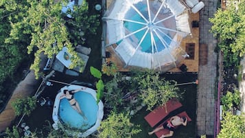 Chalet, 1 Bedroom, Smoking, Private Pool | Property grounds