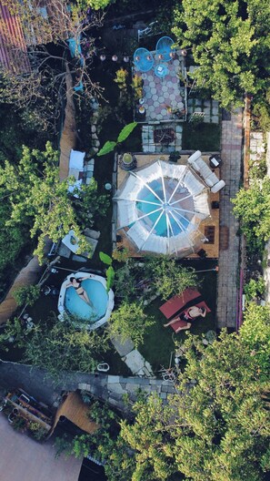 Chalet, 1 Bedroom, Smoking, Private Pool | Property grounds