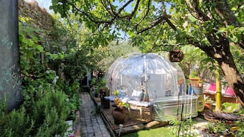 Chalet, 1 Bedroom, Smoking, Private Pool | Property grounds