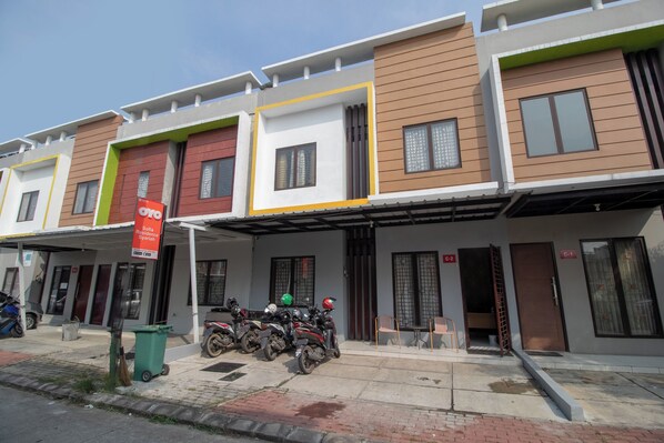 Fassade der Unterkunft