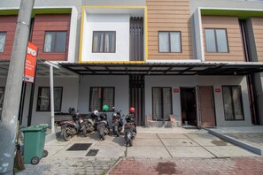 Fassade der Unterkunft