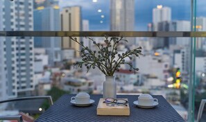 Family Suite, 2 Bedrooms, Balcony, City View | Terrace/patio - The Gold Coast Hotel Nha Trang (Nha Trang)