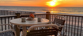 Direct Ocean Front!  Beautiful Cabana End Unit GROUND FLOOR...rare find!