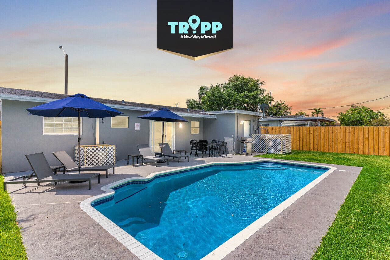Hollywood's Hidden Gem Pool Home
