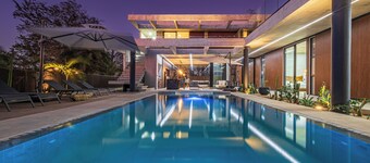 Luxury new home in gated commuity, private pool, steps to the beach