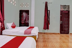 Familie suite | 1 slaapkamer, een laptopwerkplek, gratis wifi, beddengoed