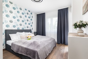 1 quarto, roupa de cama