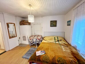 2 habitaciones y ropa de cama