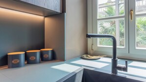 Business Apartment | Private kitchen - Lagrange Design Apartments by Wonderful Italy (Turin)