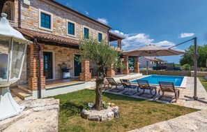 Una piscina riscaldata