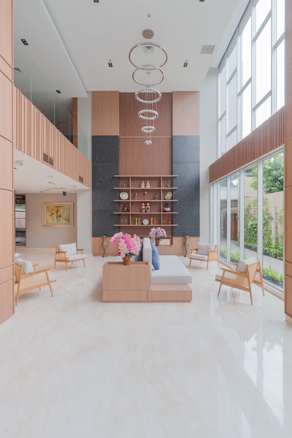 Sitzecke in der Lobby