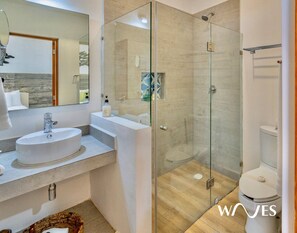 Apartment, 1 Bedroom, Smoking, Balcony | Bathroom - 1 Br - Rooftop Pool - Bbq - Hammocks (Tulum)