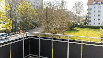 Deluxe appartement, 1 slaapkamer, balkon | Balkon