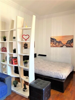 Lägenhet Basic | 1 sovrum, strykjärn/strykbräda och gratis wi-fi