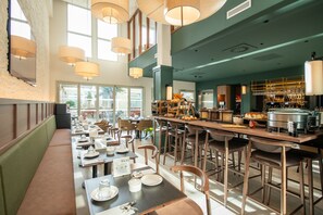 Daily buffet breakfast (EUR 18 per person)