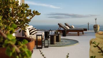 Grand Suite, Terrace, Sea View | 1 bedroom, premium bedding, minibar, in-room safe