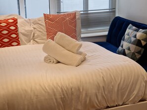 公寓 | 1 多间卧室、熨斗/熨衣板、免费 WiFi、床单