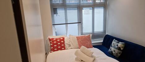 Appartement | 1 slaapkamer, een strijkplank/strijkijzer, gratis wifi, beddengoed