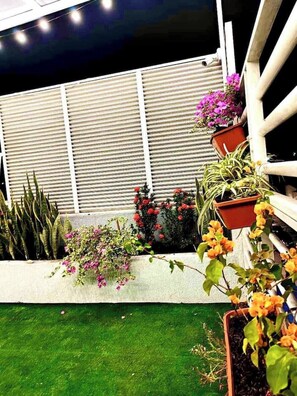 Overnattingsstedets uteområder