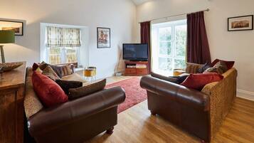 TV, DVD player, offices