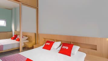 Free WiFi, bed sheets