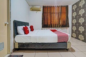 ห้องดีลักซ์ดับเบิล | พื้นที่ทำงานแบบใช้แล็ปท็อป, Wi-Fi ฟรี, ผ้าปูที่นอน