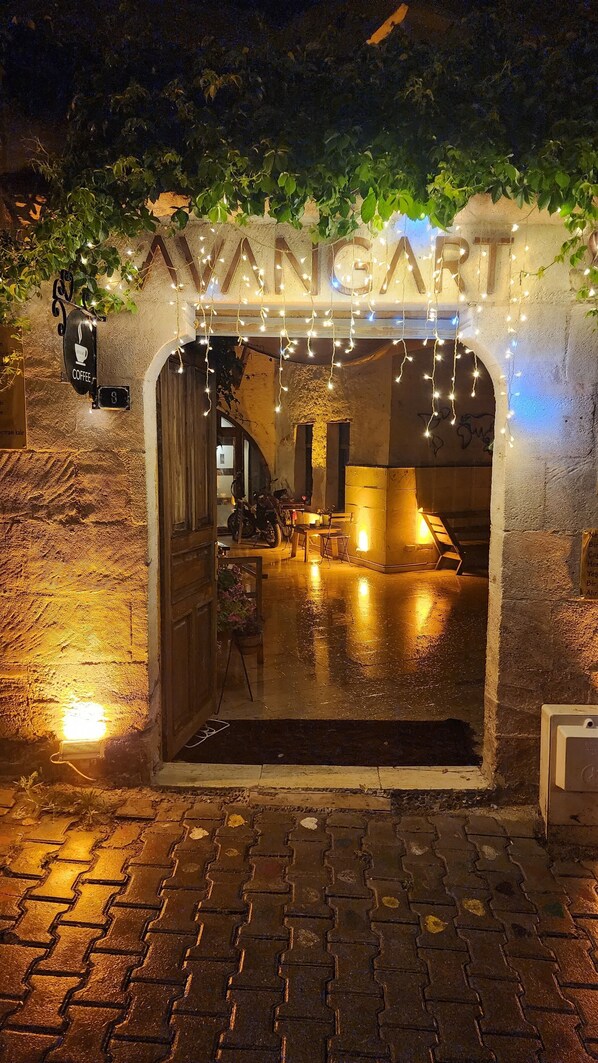 Fachada de la propiedad