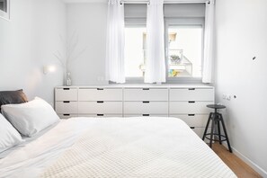 Departamento urbano | 2 habitaciones, cortinas blackout y tabla de planchar con plancha 