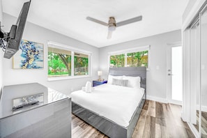 1 chambre, fer et planche à repasser, Wi-Fi gratuit, draps fournis