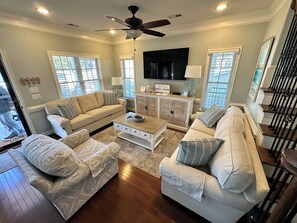 Smart TV - Beautiful custom beach house in Ocean Lakes Family 
Campground-site U11 (Myrtle Beach)