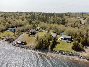 Exterior - Pine Cottage - HOT TUB |Kayaks | Swimming (Cape Breton Regional Municipality)