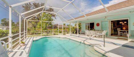 Una piscina climatizada