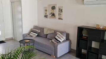 TV connectée, cheminée