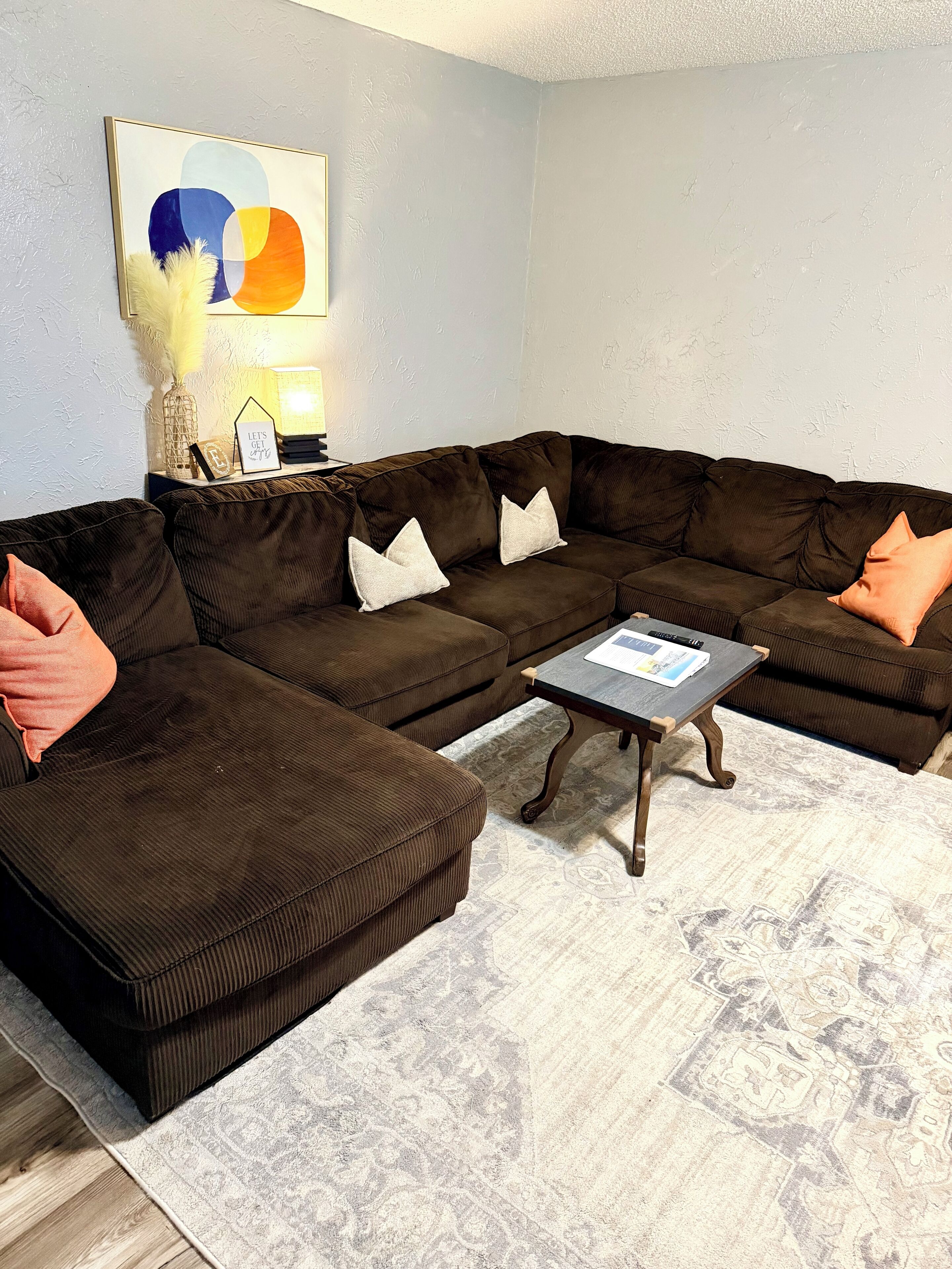 TV connectée, cheminée