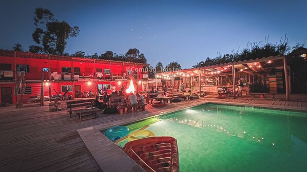 Outdoor pool - Compay Hostel La Pedrera (La Pedrera)