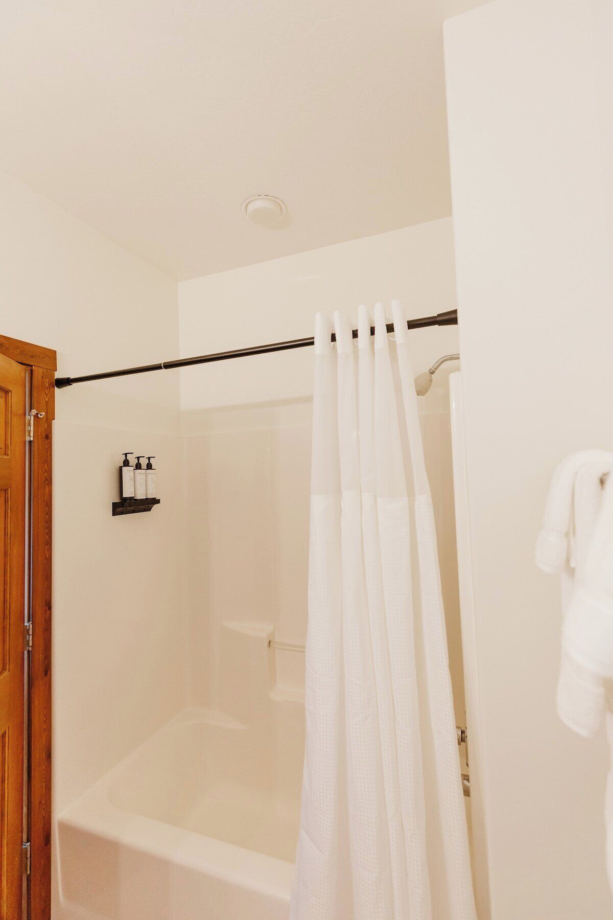 [Bathroom] "The hot water seemed to never run out in the shower."