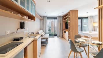 Studiolejlighed | Strygejern/strygebræt, gratis Wi-Fi, sengetøj