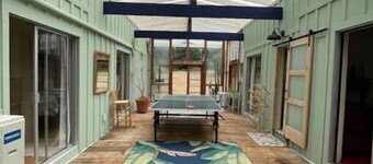 Ranch home w/ hot tub in the Mendocino Redwoods. Pet- & family-friendly.