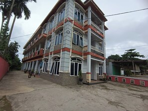 Façade de l’hébergement