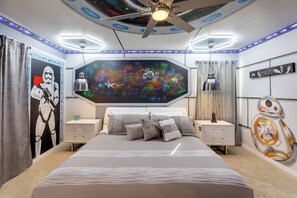 7 bedrooms, iron/ironing board, travel crib, WiFi