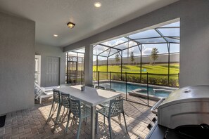 Dining - Thematic House w/ Pool/ SPA/ Game Room in Resort! (Davenport)