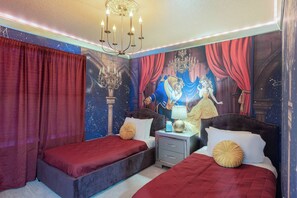 5 bedrooms, iron/ironing board, travel crib, WiFi