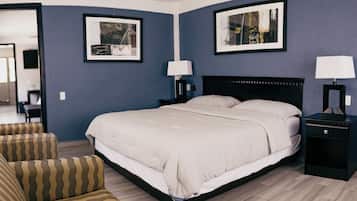 Suite junior | 1 habitación, ropa de cama de alta calidad y edredón