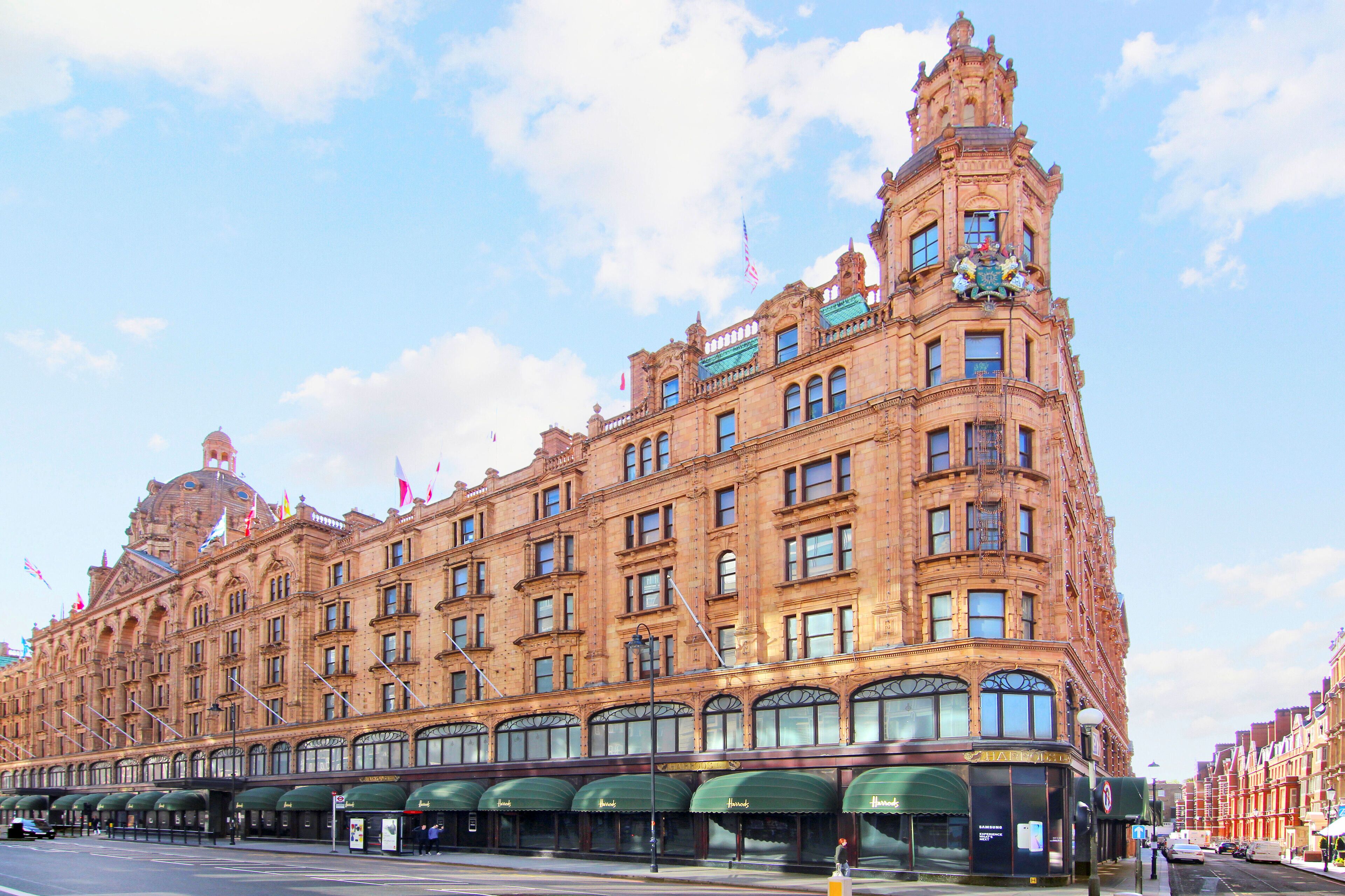A large, ornate hotel with multiple stories and a prominent corner location.