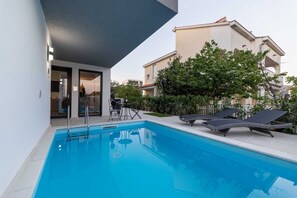 Una piscina climatizada