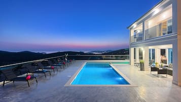 Una piscina climatizada